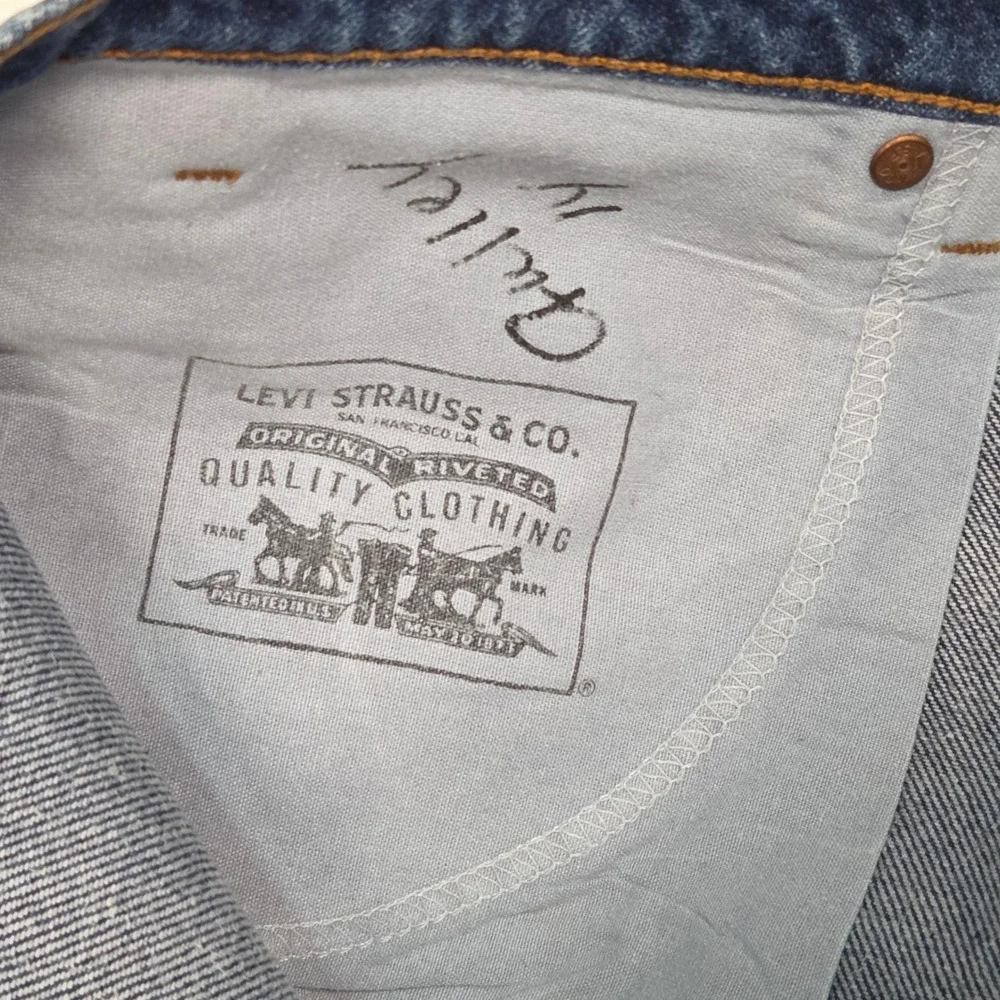 Vtg 90s Levi's 505 Jeans Mens 36x32‎ Fits 34×32 Blue Straight Leg Vintage 1998